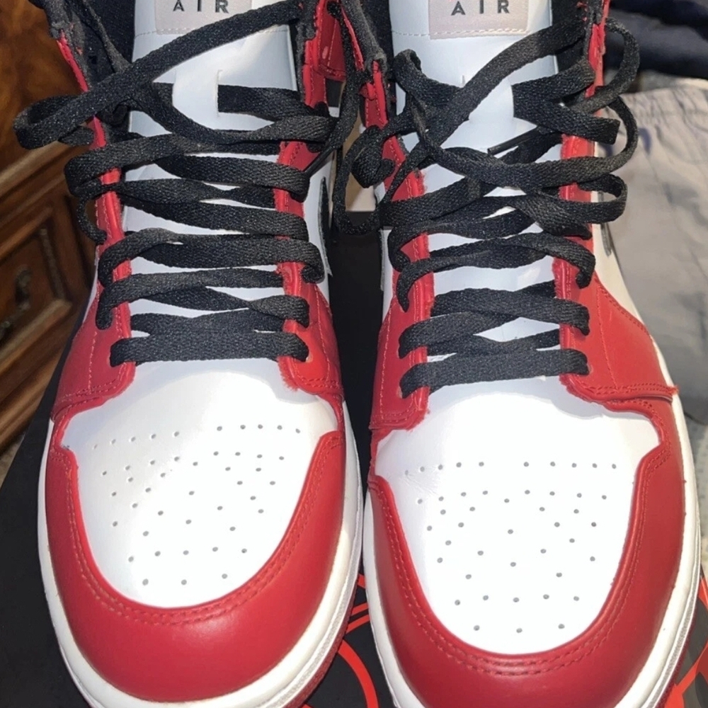 Jordan Athletic Shoes - Red and White